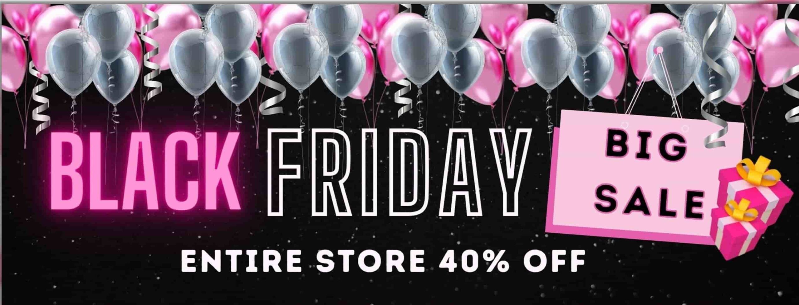 Black Friday Sale is here