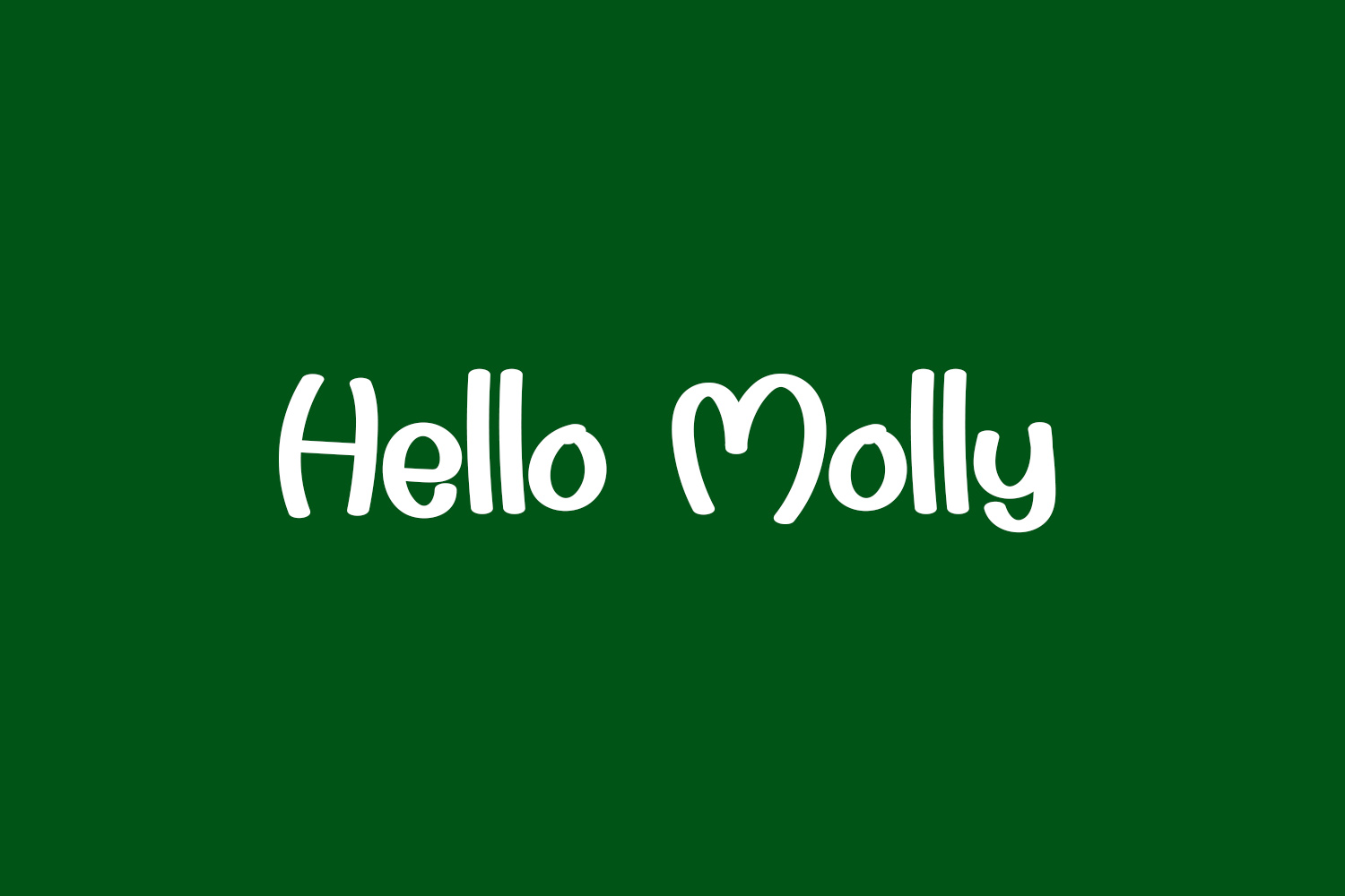 Hello Molly Banner